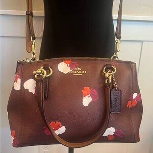 Coach Mini Christie Carryall in Field Flora Print